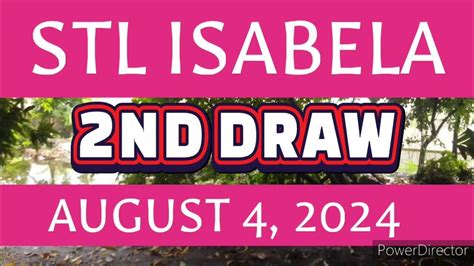 stl isabela result today 7pm|STL ISABELA RESULT TODAY 2ND DRAW AUGUST 28, 2024 .
